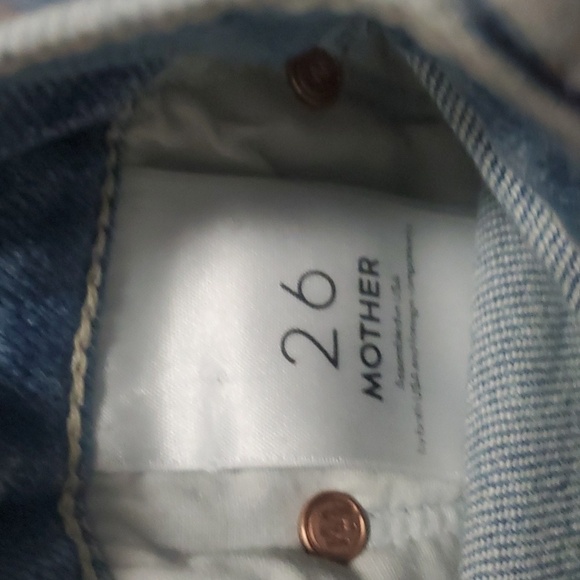 MOTHER STINGER FLOOD IN HIGH AS THE HEAVENS STRAIGHT SKINNY,HIGH RISE,BUTTON FLY - Picture 15 of 15